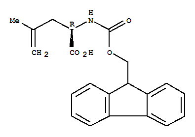 Structure of Fmoc-4,5-dehydro-D-leu-OH