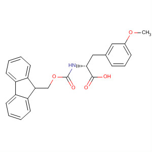 Structure of FMOC-D-3-METHOXYPHENYLALANINE
