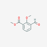 Structure of methyl 3-formyl-2-methoxybenzoate