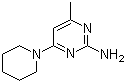 Structure of 2-Amino-4-piperidino-6-methylpyrimidine