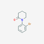 Structure of 1-(2-BROMO-PHENYL)-PIPERIDIN-2-ONE
