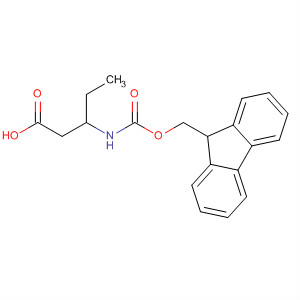 Structure of 3-(9 H-FLUOREN-9-YLMETHOXYCARBONYLAMINO)-PENTANOIC ACID