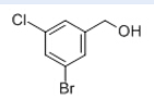 Structure of 3-BROMO-5-CHLORO-BENZYL ALCOHOL