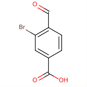 Structure of 3-BroMo-4-forMylbenzoic acid