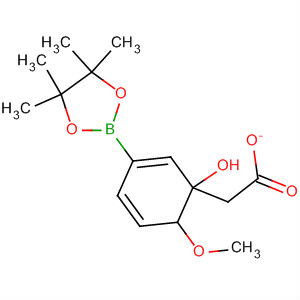 3-ACETOXY-4-METHOXYPHENYLBORONIC ACID, PINACOL ESTER结构式