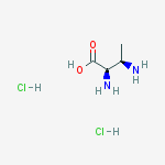 Structure of (2r,3r)-2,3-diaminobutanoic Acid;dihydrochloride