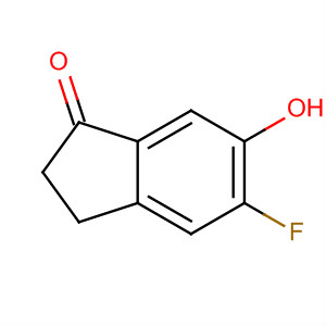Structure of 5-Fluoro-6-hydroxyindan-1-one
