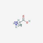Structure of GLYCINE-2-13C-15N