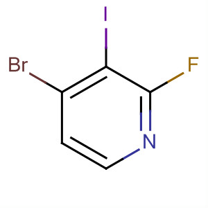 Structure of 4-Bromo-2-fluoro-3-iodopyridine