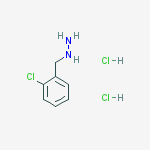 Structure of (2-Chlorobenzyl)hydrazine