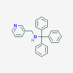 Structure of (3-Triphenylmethylaminomethyl)pyridine