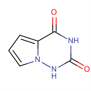 Structure of PYRROLO[2,1-F][1,2,4]TRIAZINE-2,4-DIONE