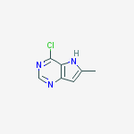 Structure of 4-Chloro-6-methyl-5H-pyrrolo[3,2-d]pyrimidine