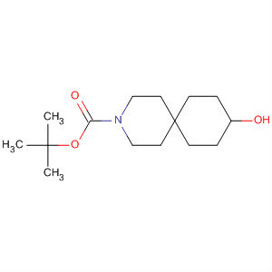 Structure of 3-Azaspiro[5.5]undecane-3-carboxylic acid, 9-hydroxy-,1,1-dimethylethyl ester