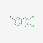 2,3-dichloro-6,7-difluoroquinoxaline结构式