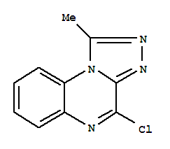4-CHLORO-1-METHYL[1,2,4]TRIAZOLO[4,3-A]QUINOXALINE结构式