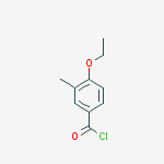 Structure of M-TOLUOYL CHLORIDE,4-ETHOXY-