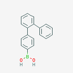 Structure of Boronic acid, B-[1,1':2',1''-terphenyl]-4-yl-