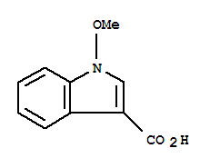 Structure of 1-methoxyindole-3-carboxylic acid