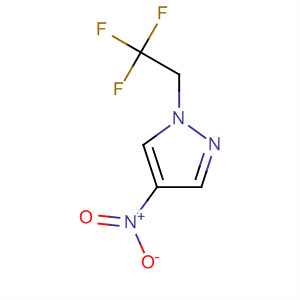 Structure of 1H-Pyrazole, 4-nitro-1-(2,2,2-trifluoroethyl)-