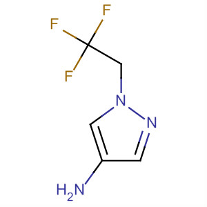 Structure of 1H-Pyrazol-4-amine, 1-(2,2,2-trifluoroethyl)-
