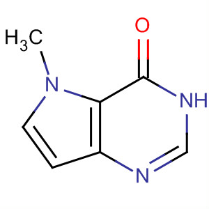 Structure of 5-METHYL-5H-PYRROLO[3,2-D]PYRIMIDIN-4-OL