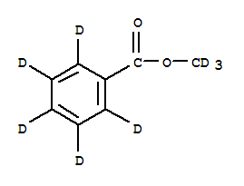 Structure of METHYL BENZOATE-D8
