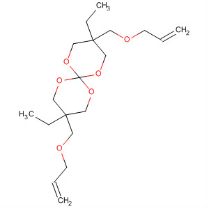 Structure of 1,5,7,11-Tetraoxaspiro[5.5]undecane,3,9-diethyl-3,9-bis[(2-propen-1-yloxy)methyl]-