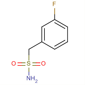 Benzenemethanesulfonamide, 3-fluoro-结构式