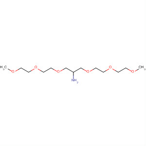 Structure of 2,5,8,12,15,18-Hexaoxanonadecan-10-amine