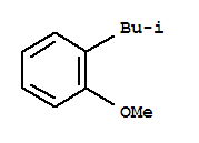 Structure of o-isobutylanisole