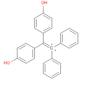 Structure of Phenol, 4,4'-(2,2-diphenylethenylidene)bis-