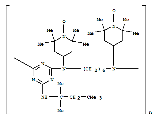 Structure of Oxynitrox(R) S100, free radical, 99+% (Avge MW ca 2250)