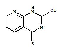 Structure of 2-CHLOROPYRIDO[2,3-D]PYRIMIDINE-4(1H)-THIONE