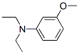 N,N-二乙基-3-甲氧基苯胺结构式
