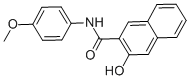 Structure of 3-Hydroxy-4-methoxy-2-naphthanilide