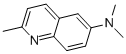 Structure of N,N,2-trimethylquinolin-6-amine