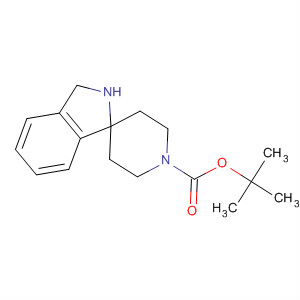 Structure of Spiro[1H-isoindole-1,4'-piperidine]-1'-carboxylic acid, 2,3-dihydro-,1,1-dimethylethyl ester