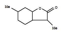 Structure of DIHYDROMINTLACTONE