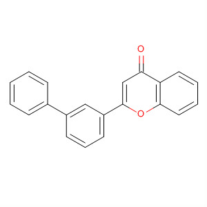 Structure of 4H-1-Benzopyran-4-one, 2-[1,1'-biphenyl]-3-yl-