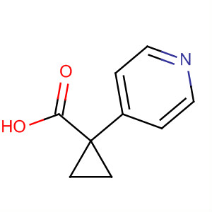 Structure of 1-(4-Pyridinyl)-cyclopropanecarboxylic acid