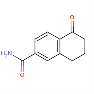 Structure of 2-Naphthalenecarboxamide, 5,6,7,8-tetrahydro-5-oxo-