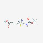 5-Thiazolepropanoic  acid,  2-[[(1,1-dimethylethoxy)carbonyl]amino]-