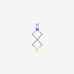 Structure of 2-Thia-6-azaspiro[3.3]heptane