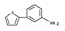 Structure of 3-(2-THIENYL)ANILINE