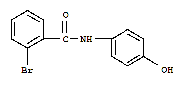Structure of 2-BROMO-N-(4-HYDROXYPHENYL)BENZAMIDE