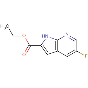 Structure of Ethyl5-fluoro-1H-pyrrolo[2,3-b]pyridine-2-carboxylate
