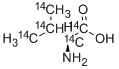 L-VALINE, [U-14C]结构式