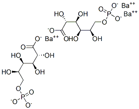 Structure of 6-PHOSPHOGLUCONIC ACID BARIUM SALT