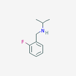 Structure of (2-FLUORO-BENZYL)-ISOPROPYL-AMINE